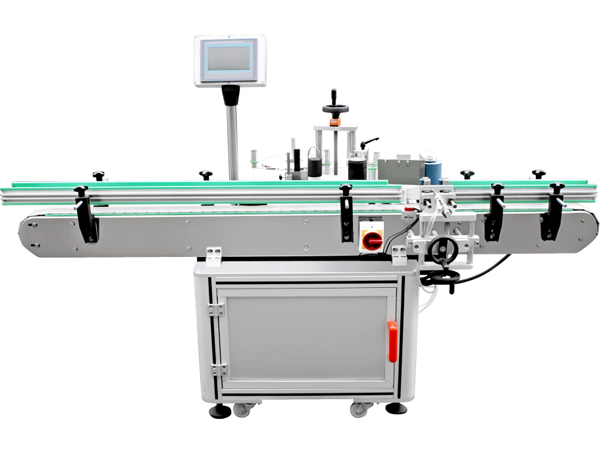 立定圓瓶定位貼標(biāo)機