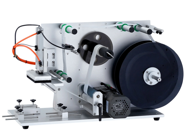 半自動平面貼標(biāo)機