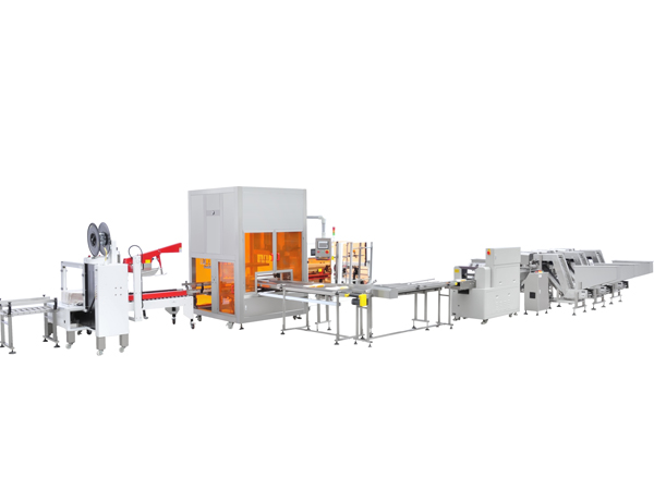 棒棒冰枕包自動開箱、裝箱、封箱打包線
